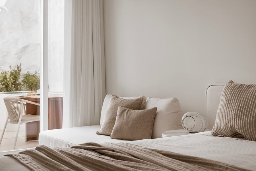 Lovia Mykonos bedroom detail