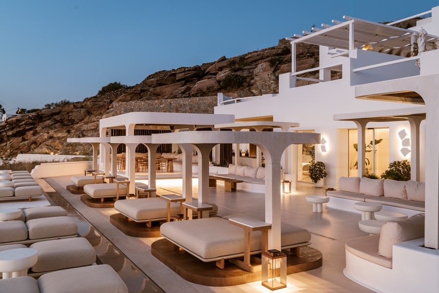 Lovia Mykonos pool terraces